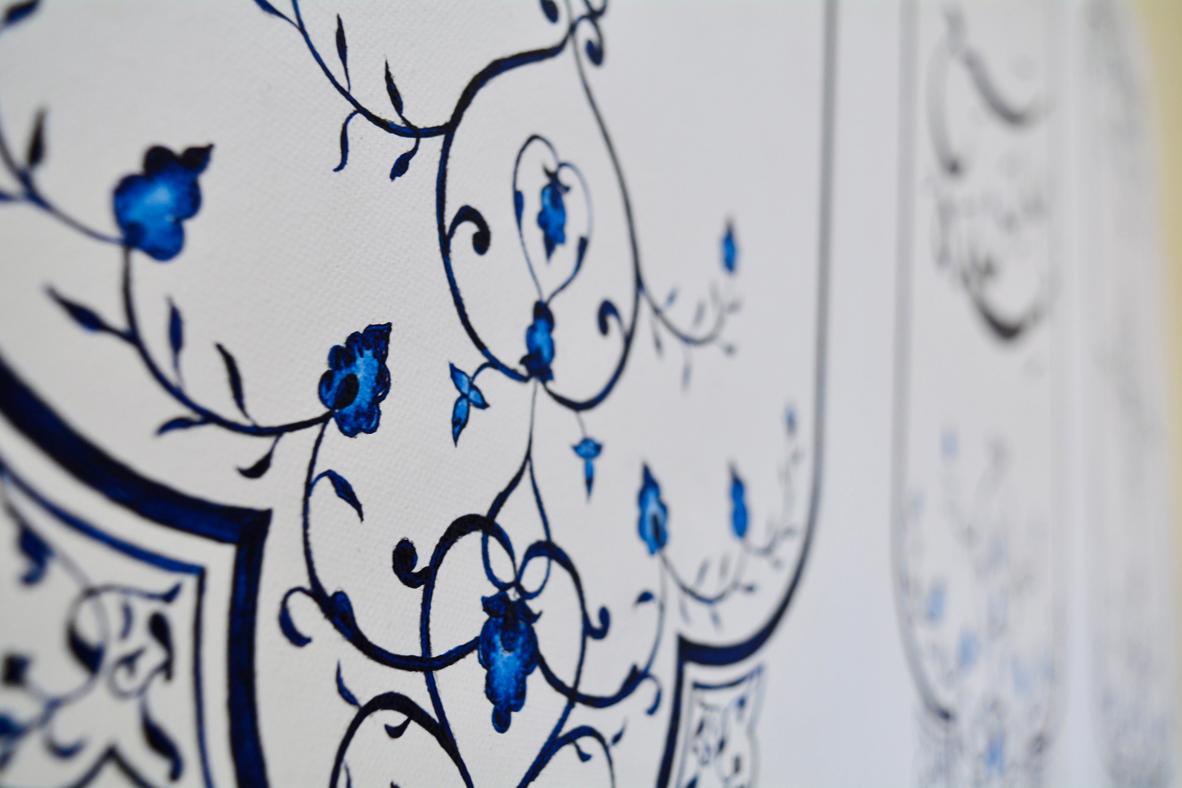 Allah hears whoever praises Him  (12x24 in, Set of 3)